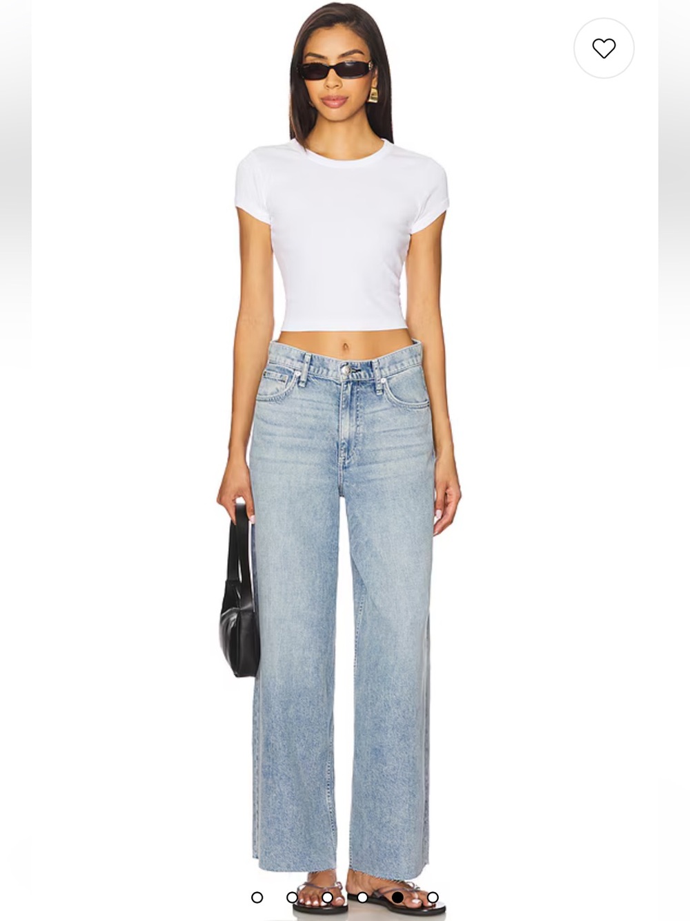 NWT Rag & Bone Sofie High Rise Wide Leg Jeans size 23